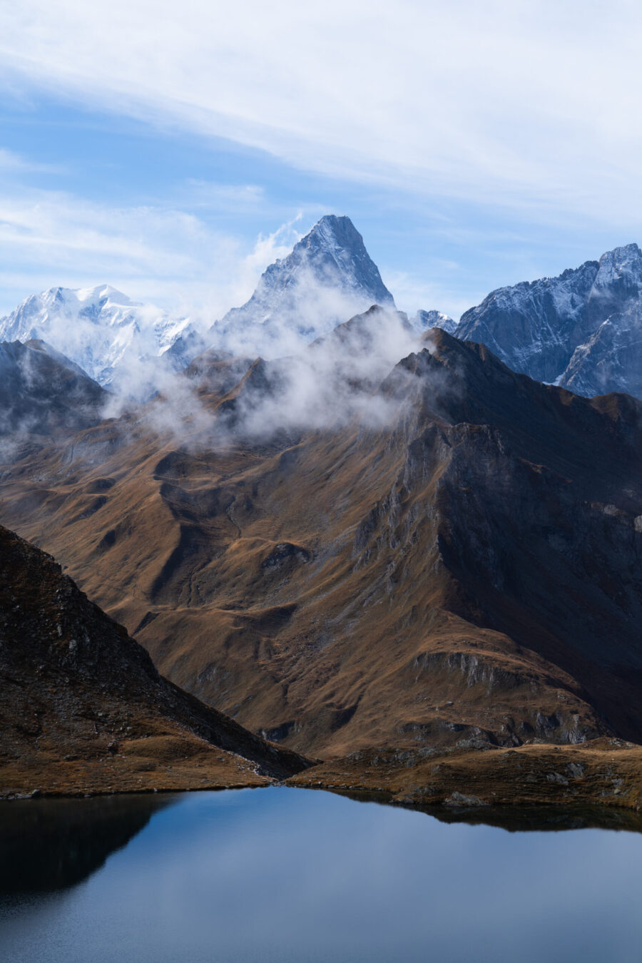Entre terre et cimes, le silence