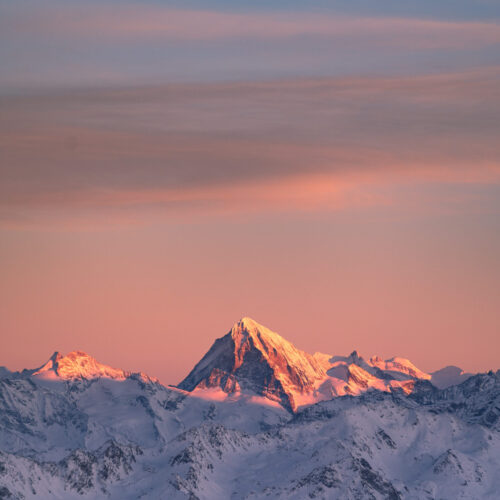 Couronnée par le froid - Dent Blanche