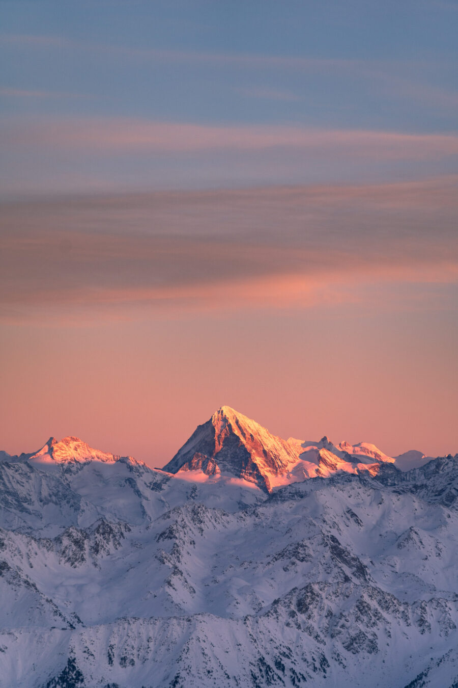 Couronnée par le froid - Dent Blanche