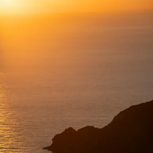 Fin du jour sur les flots