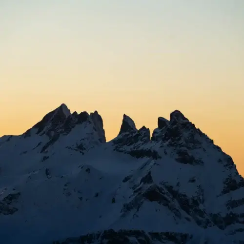 Trône de lumière - les Dents du Midi