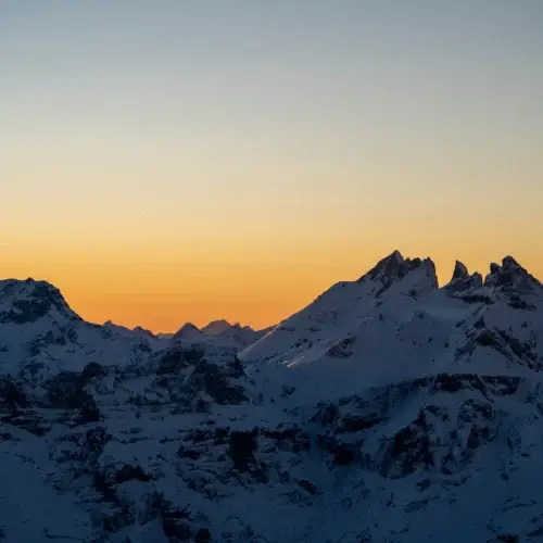 Couronne du soir, flamme des cimes
