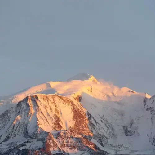 Dernière lumière sur le toit de l’Europe
