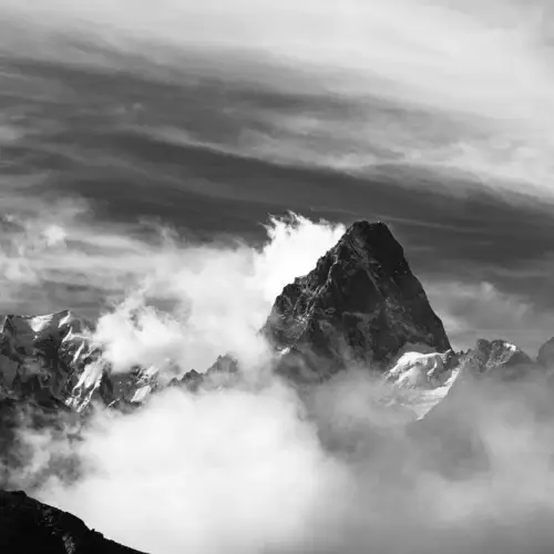 Nuages sur la point Walker