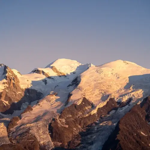 Les glaciers du Mont Blanc